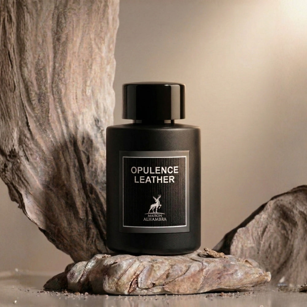 maison alhambra opulence leather edp 100ml perfume for men and women leather fragrance